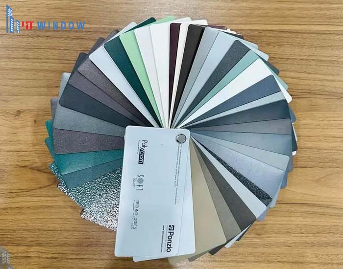 500 màu sắc để lựa chọn