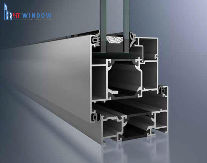 Lát cắt cửa nhôm Schueco 