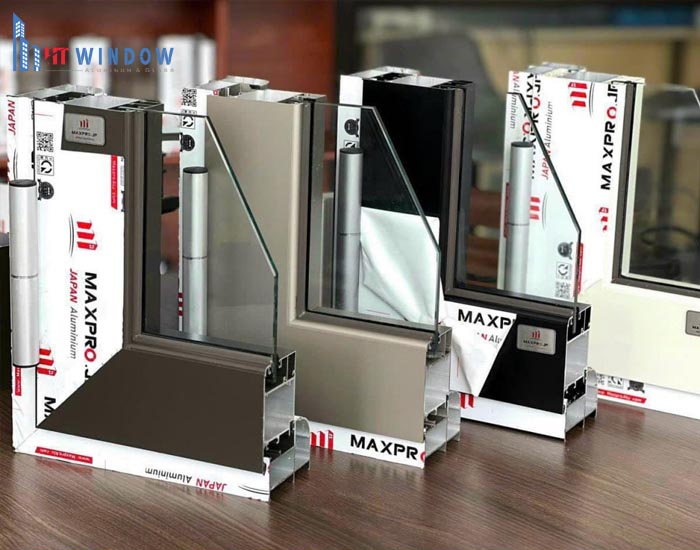 Cửa nhôm Maxpro rất đa dạng mẫu mã