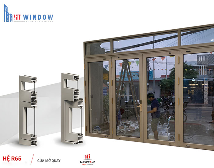 Cửa nhôm Maxpro - Hệ R65