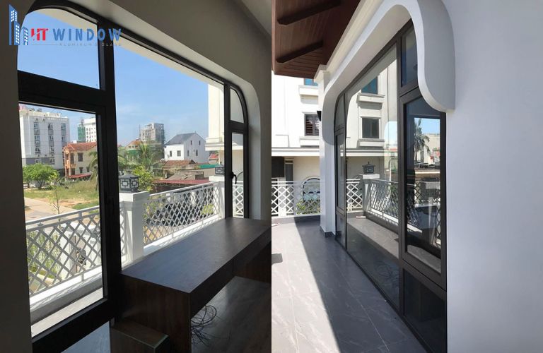 Mẫu cửa nhôm Maxpro được rất nhiều khách hàng tin tưởng sử dụng