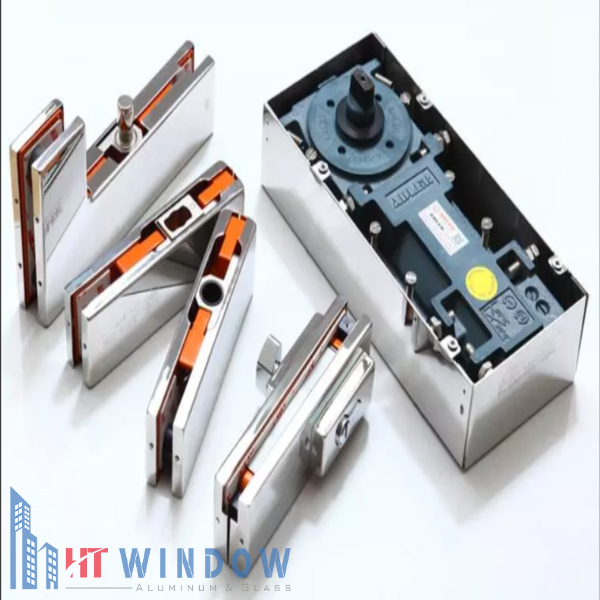 Cửa kính thủy lực bản lề sàn