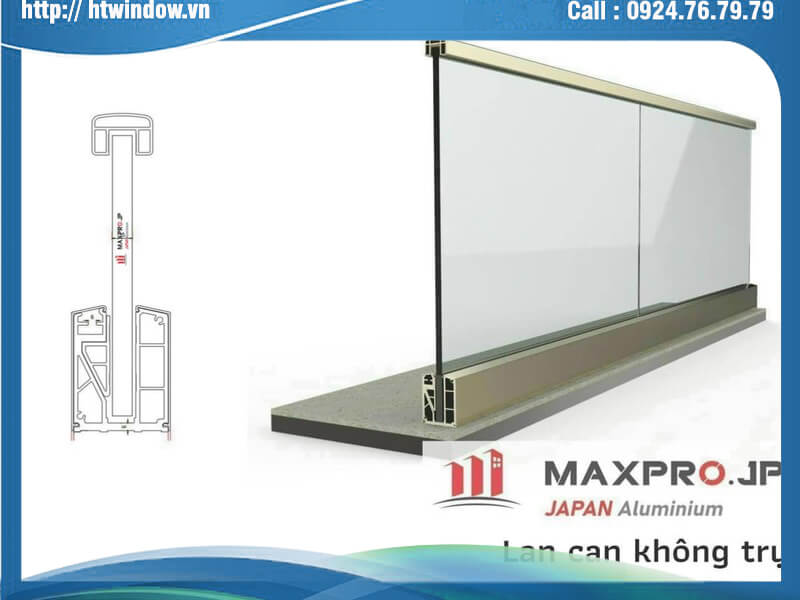 LAN CAN KÍNH KHÔNG TRỤ MAXPRO