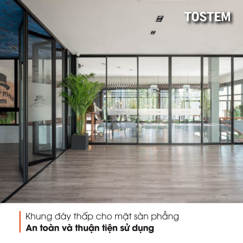 cửa nhôm tostem hệ ns