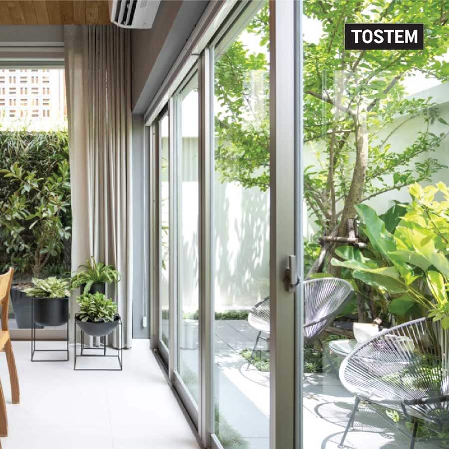cửa nhôm tostem hệ ns