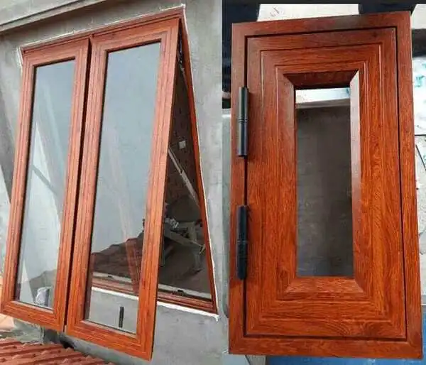 Top 5 các mẫu cửa nhôm xingfa màu vân gỗ đẹp nhất