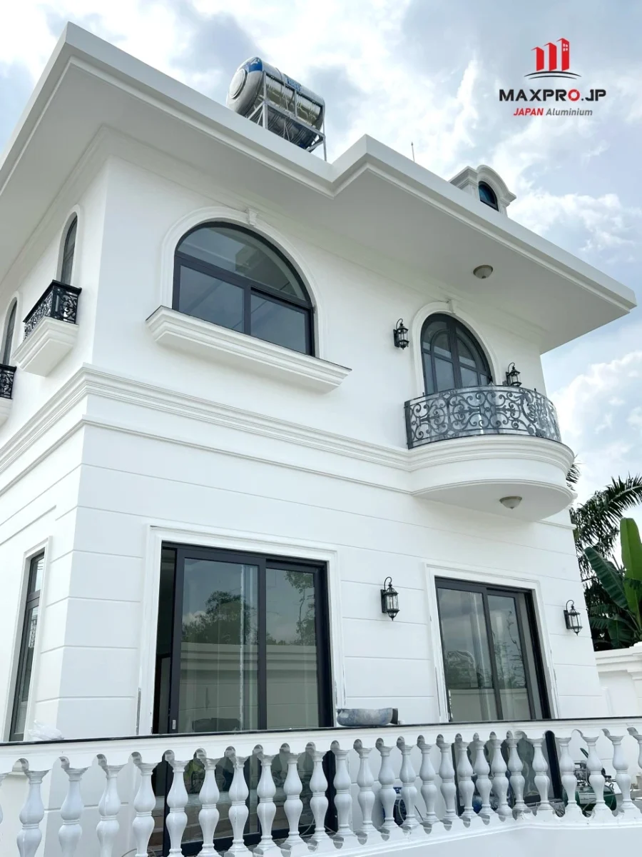 mẫu cửa sổ nhôm Maxpro