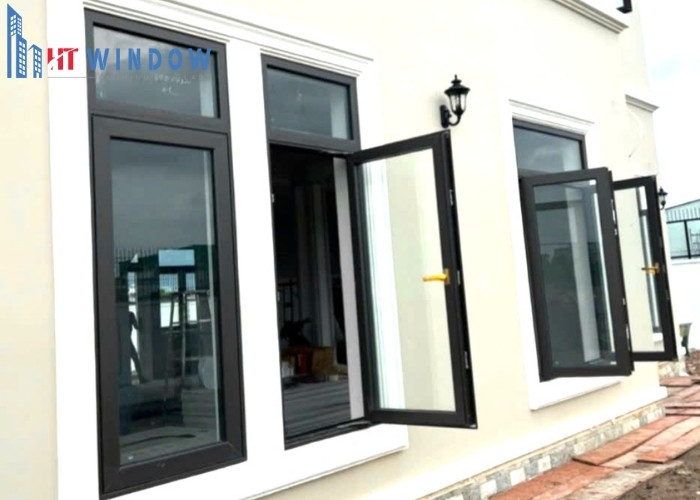 Cửa sổ mở quay nhôm Maxpro