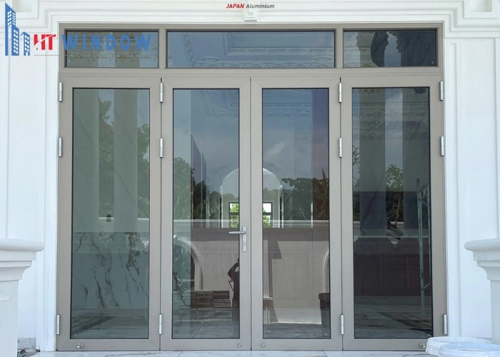 Cửa đi mở quay nhôm Maxpro
