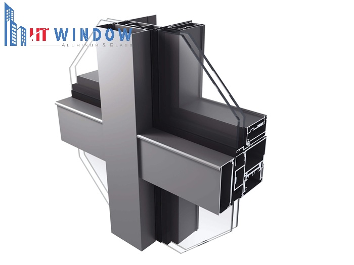 Hệ unitized lộ đố thích hợp với công trình có mặt đứng lặp lại nhiều tầng giống nhau