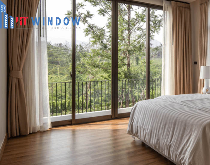 Cửa kính cường lực lùa (trượt)
