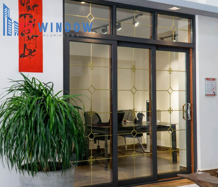 Cửa nhôm Xingfa hệ 93 có thiết kế mở trượt