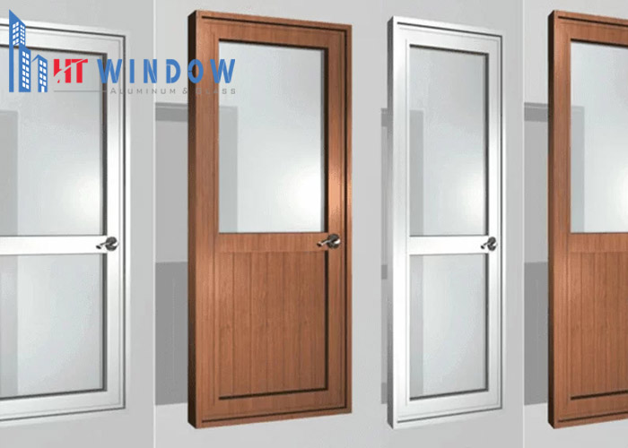 Cửa nhôm cỏ phổ biến trong các công trình nhỏ, tạm thời