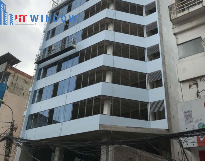 Các đô thị hiện nay đều  ưu tiên sử dụng loại mặt dựng nhôm kính cho công trình
