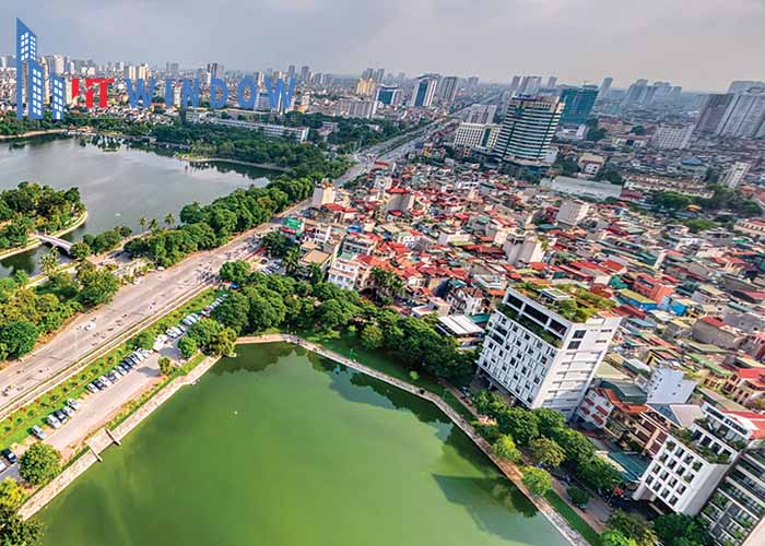 Toàn cảnh khu vực Đống Đa - Hà Nội