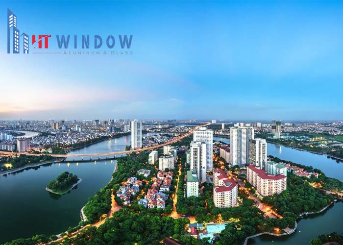 Hoàng Mai là khu đô thị phát triển với nhiều kiểu kiến trúc hiện đại