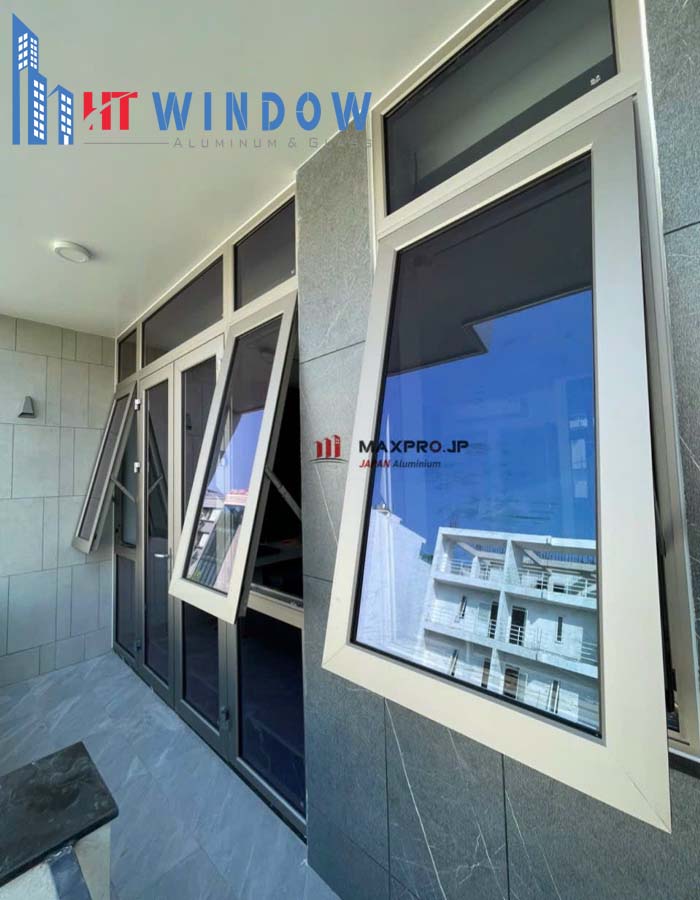 Hình ảnh cửa sổ nhôm Maxpro