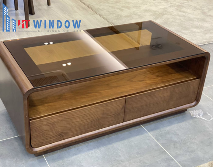 Mặt bàn kính cường lực 8 ly