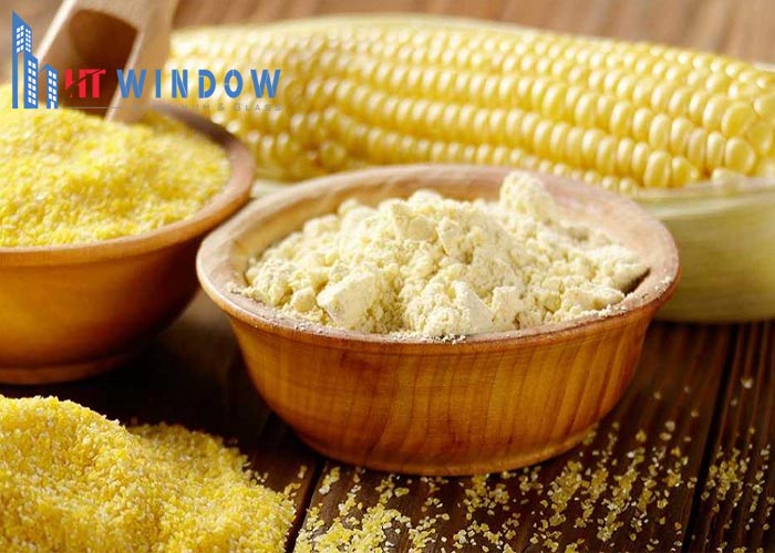 Bột ngô cũng có khả năng làm sạch ố vàng rất tốt