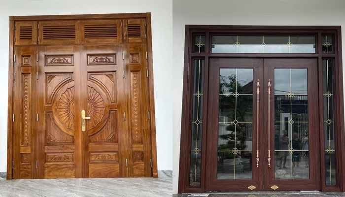 Cửa gỗ và cửa nhôm kính đều có những thế mạnh riêng