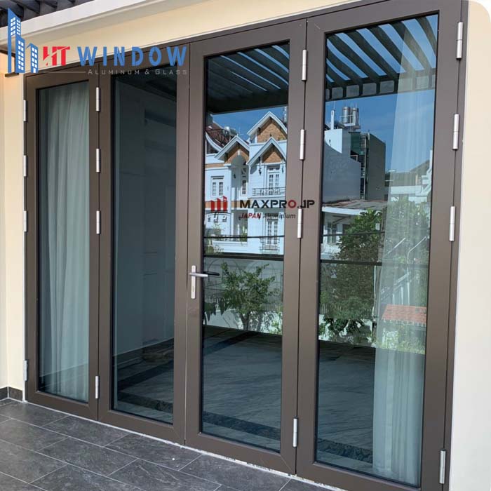Cửa nhôm Maxpro cách nhiệt rất tốt