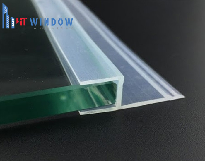 Gioăng kính cường lực chữ H