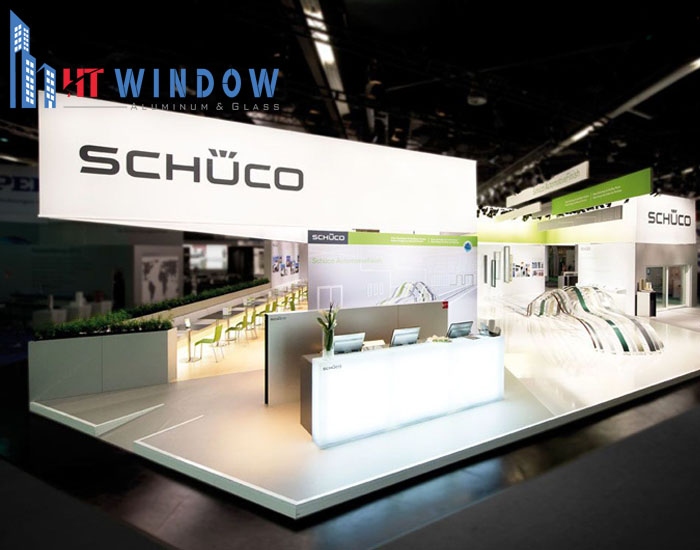 Schuco cũng là một trong những thương hiệu nổi tiếng về hệ nhôm này