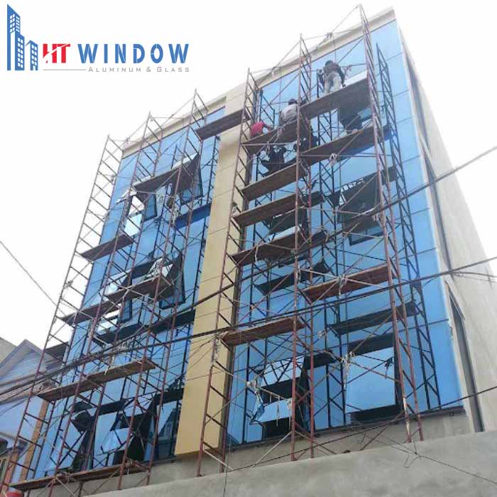 Thi công mặt dựng nhôm kính đúng kỹ thuật rất quan trọng
