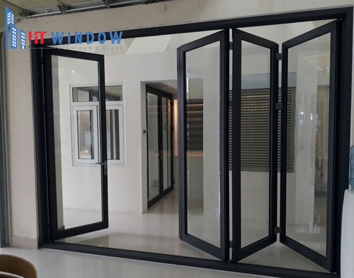 Hệ nhôm rãnh K được ứng dụng nhiều cho nhà ở dân dụng