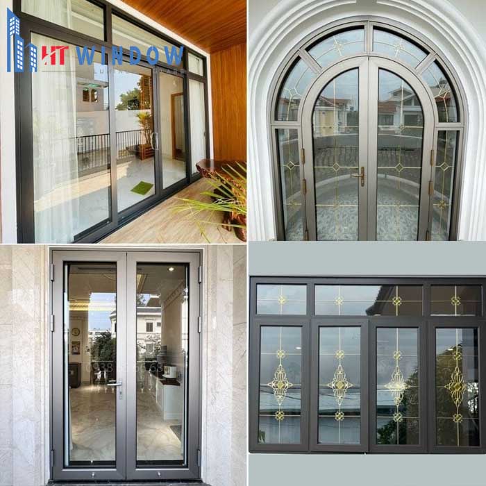 Các loại cửa nhôm Maxpro rất đa dạng 