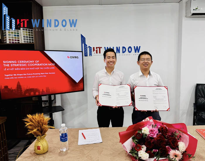 Lễ ký kết biên bản ghi nhớ hợp tác chiến lược giữa Civro và HTWindow