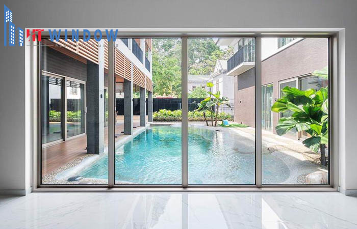 Cửa nhôm Civro có khả năng chống thấm nước tốt