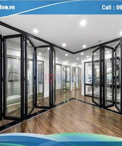 Cửa xếp trượt nhôm xingfa