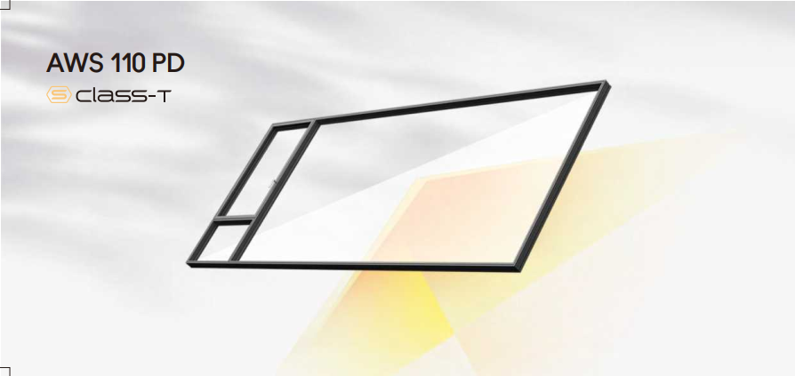 cửa sổ nhôm Paiya hệ AWS 110pd