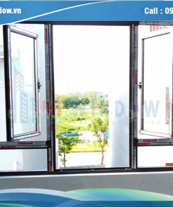 Cửa sổ mở quay nhôm xingfa nhập khẩu