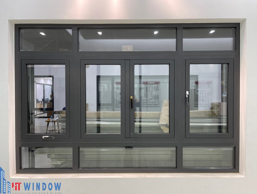 Mẫu cửa nhôm Luxury cao cấp tiêu chuẩn Châu Âu tại showroom HT Window
