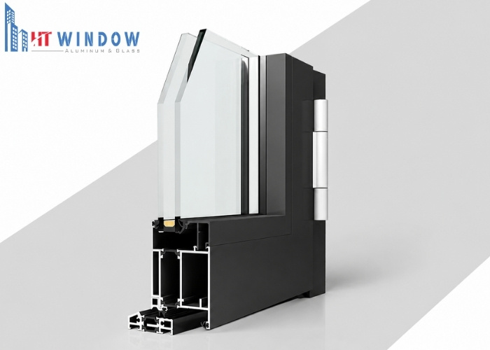 Thanh profile hợp kim nhôm 6063-T5 có kết cấu nhiều khoang, chịu lực tốt và hạn chế biến dạng