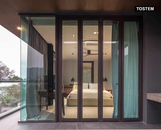 cửa nhôm tostem ns
