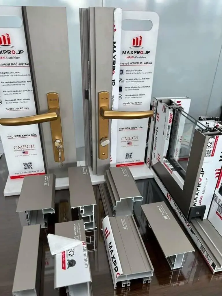 BÁO GIÁ CỬA NHÔM CAO CẤP