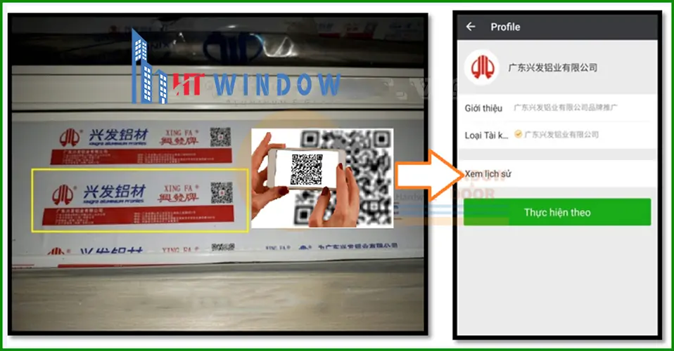 BÁO GIÁ CỬA NHÔM XINGFA NHẬP KHẨU
