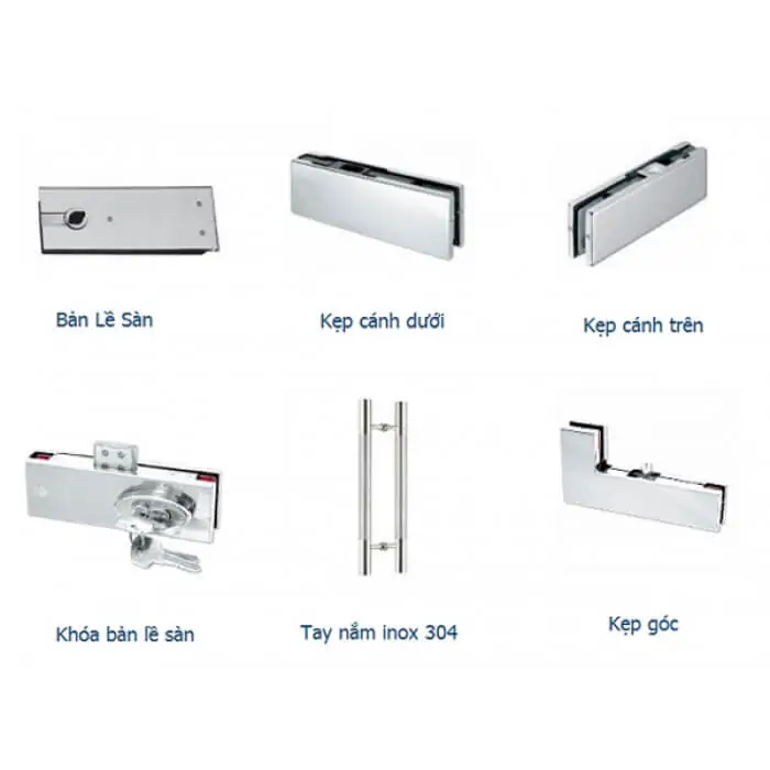 Báo giá cửa kính cường lực