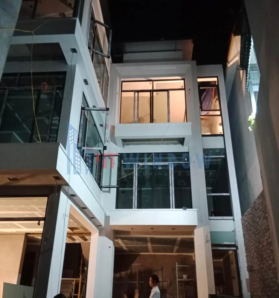 DỰ ÁN THI CÔNG VÁCH KÍNH MẶT DỰNG