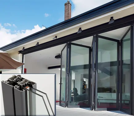 cửa đi xếp trượt pmi