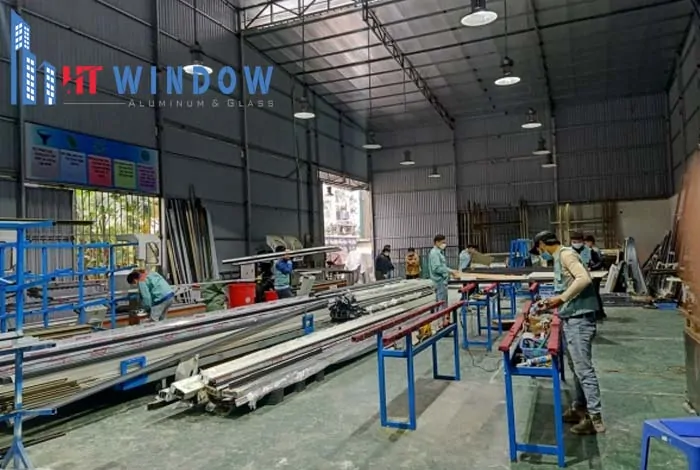 Gia công vật liệu tại nhà máy