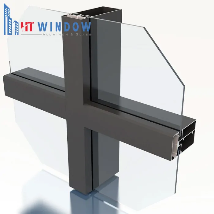 Vách kính mặt dựng nhôm Xingfa hệ 65 lộ đố